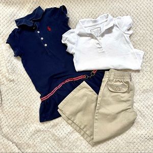 Toddler Girl 3T school uniform bundle